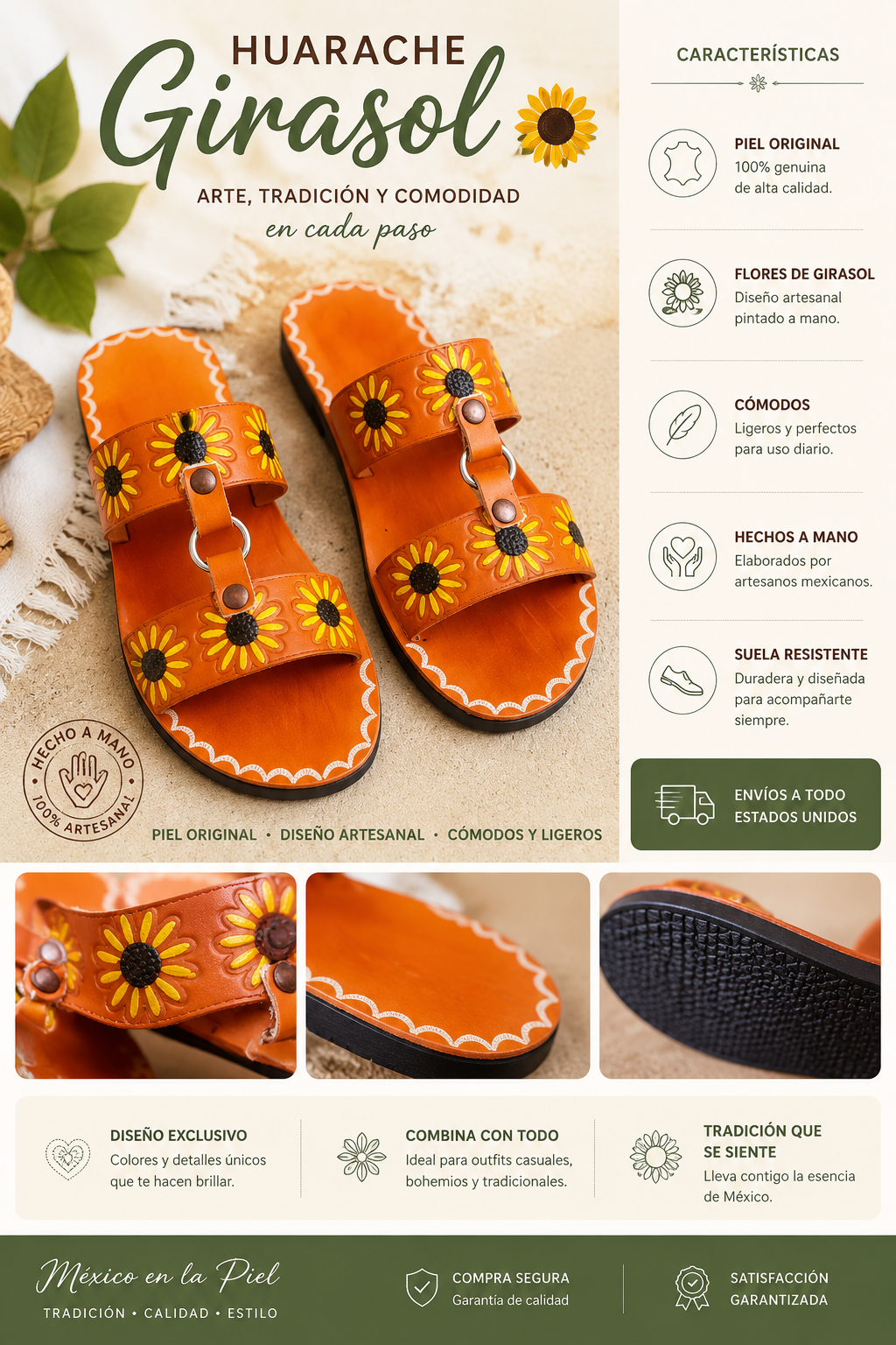 Huarache Girasol